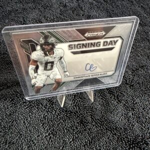 Christian Gonzales 2023 Signing Day Panini Prizm